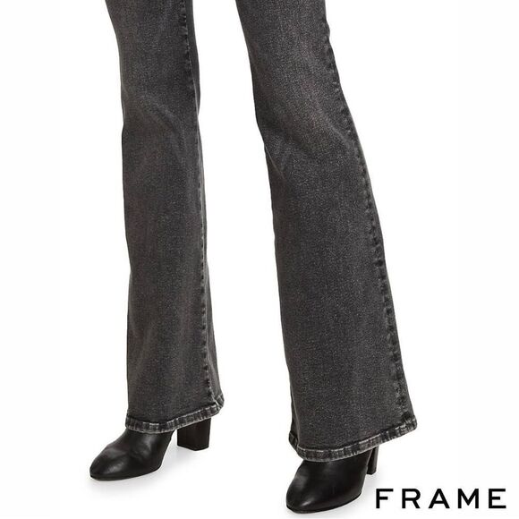 FRAME **NWT** “Le One Flare” Jeans - Hughes - Picture 6 of 13